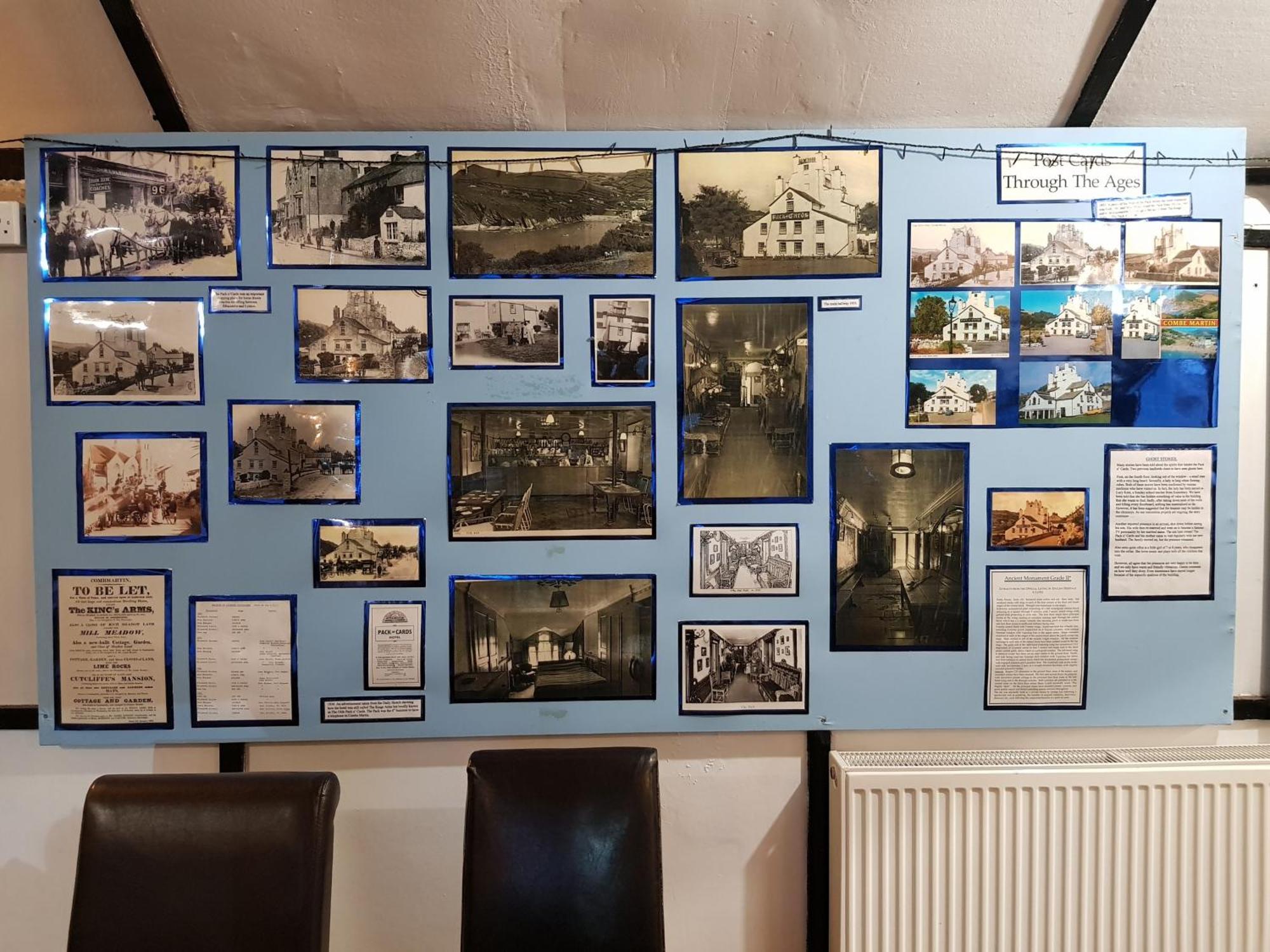 The Pack O' Cards Hotel Combe Martin Eksteriør billede